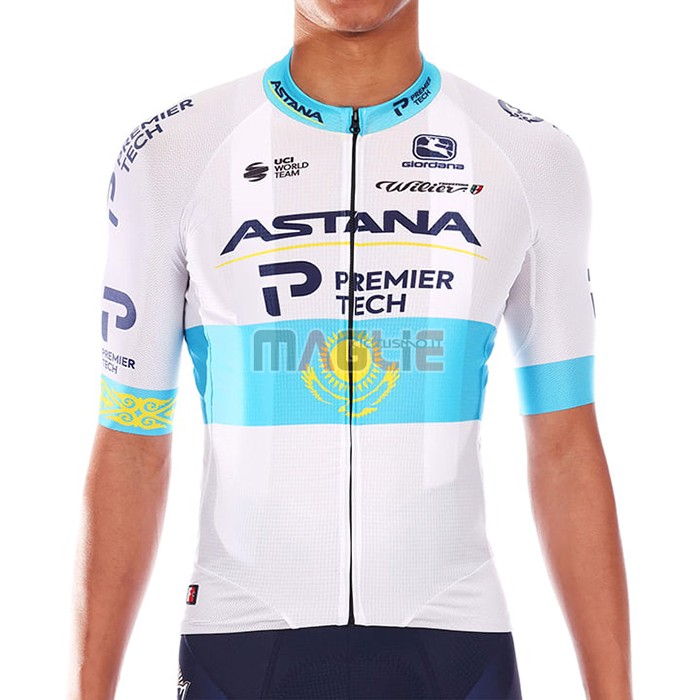 Maglia Astana Manica Corta 2021 Campione Kazako - Clicca l'immagine per chiudere